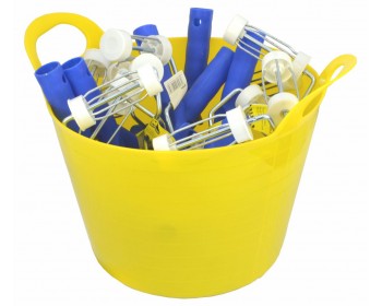 Bucket of 4in Caged Roller Frames